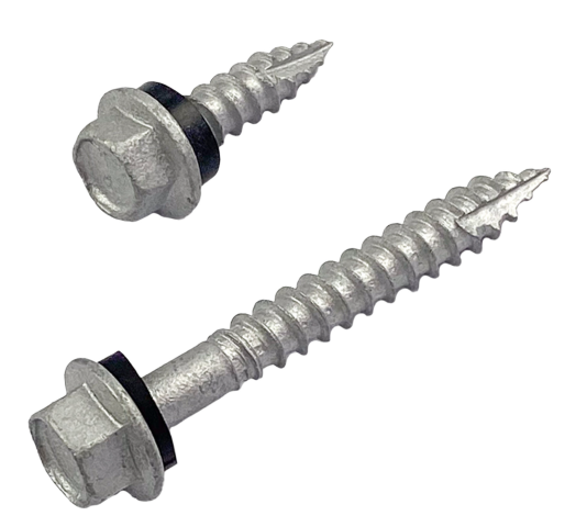 SCREW T17 HEX SEAL C4 14-10 X 125